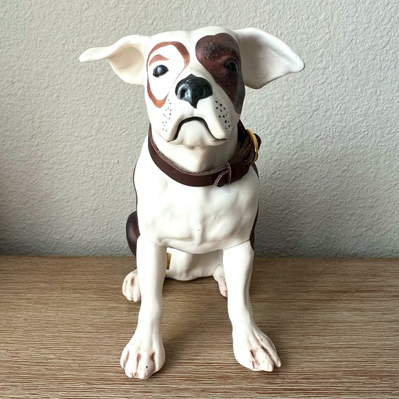 The Little Rascals Pete The Pup Fine Porcelain No 0942B King World 1995 - Picture 1 of 9